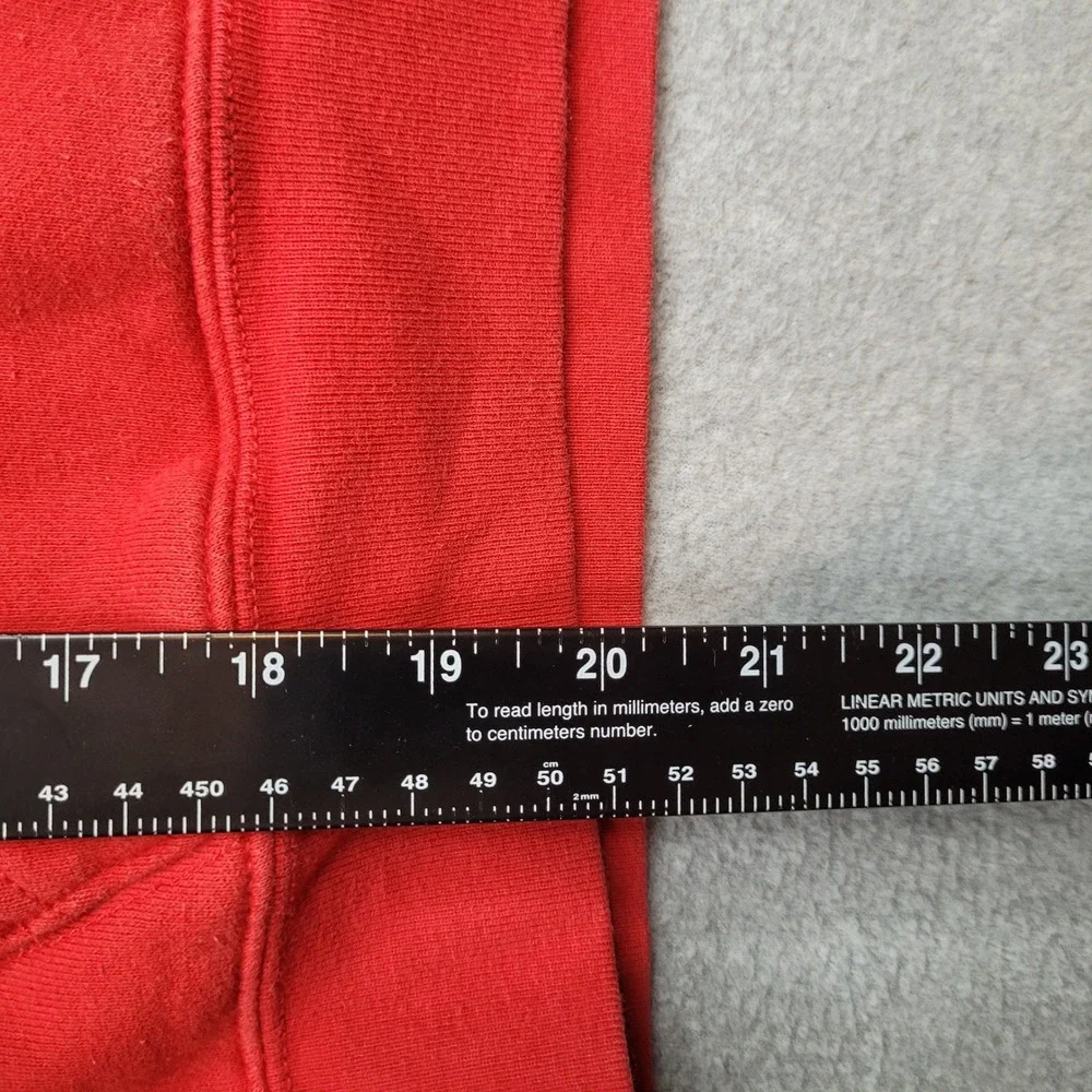 Polo Ralph Lauren Hoodie Boys Medium Red Skiing Polo Bear